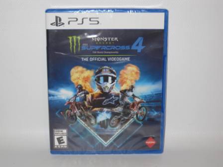 Monster Energy Supercross 4 (without DLC) (SEALED) - PS5 Game